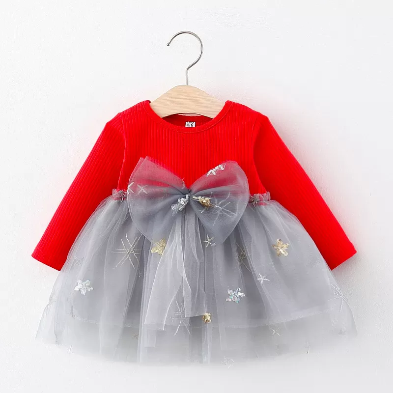 Knitted Tulle Princess Dress
