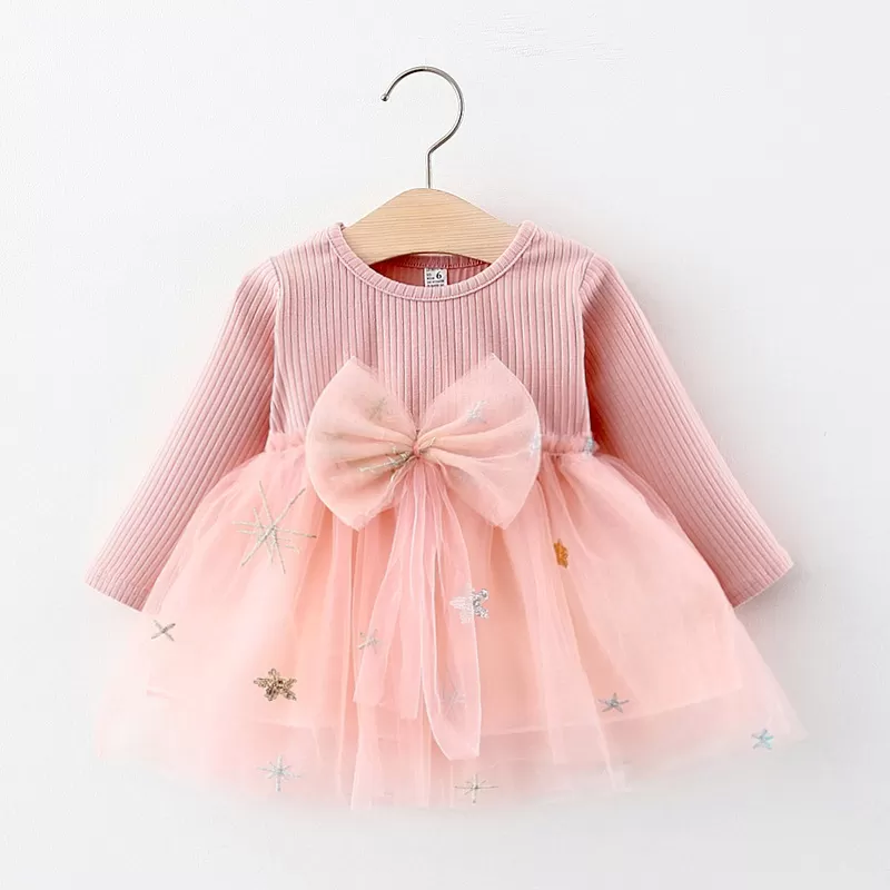 Knitted Tulle Princess Dress