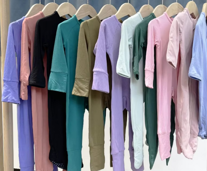 Solid colors are also available.