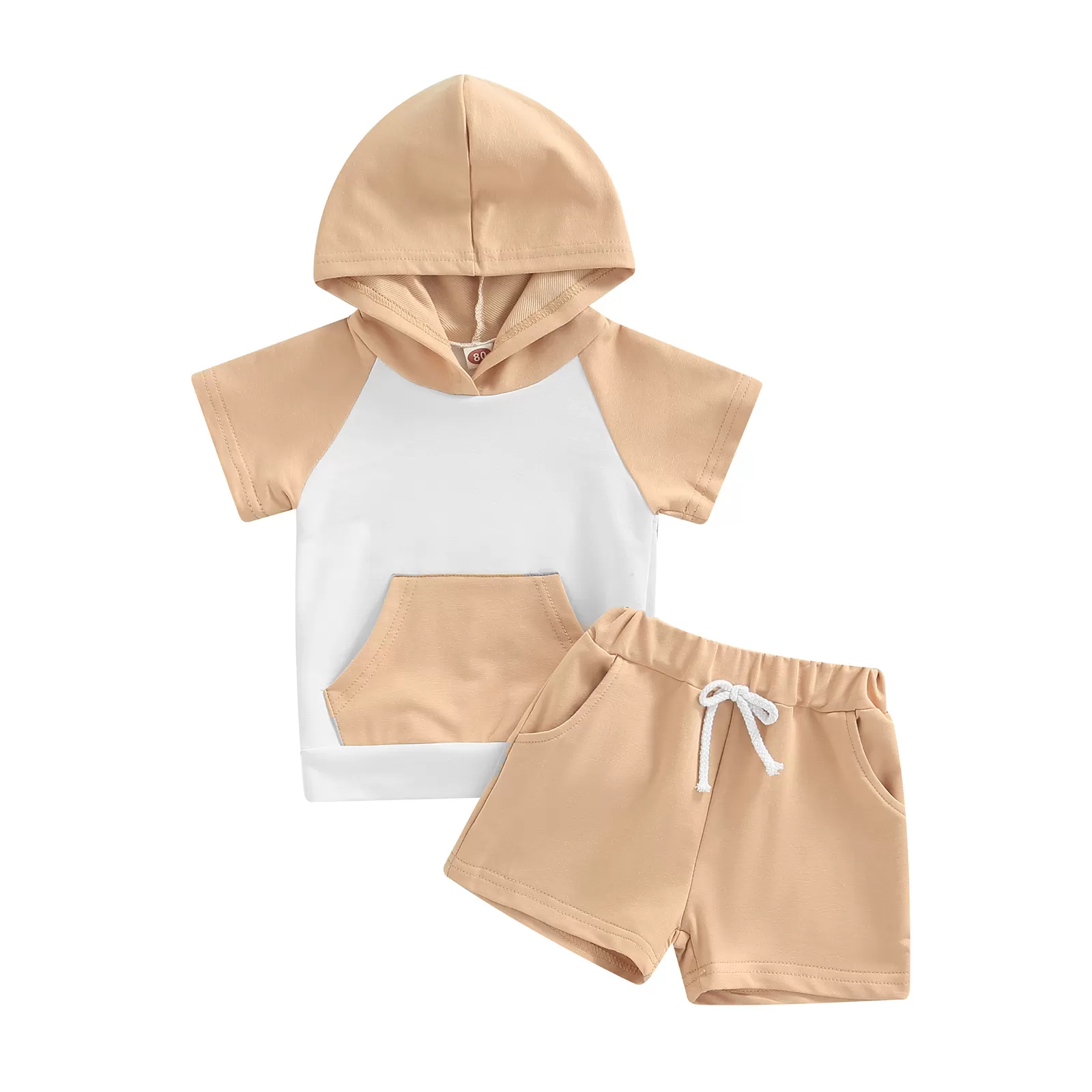 Eco-Friendly Organic Baby Hoodie – Subtle Pocket Design