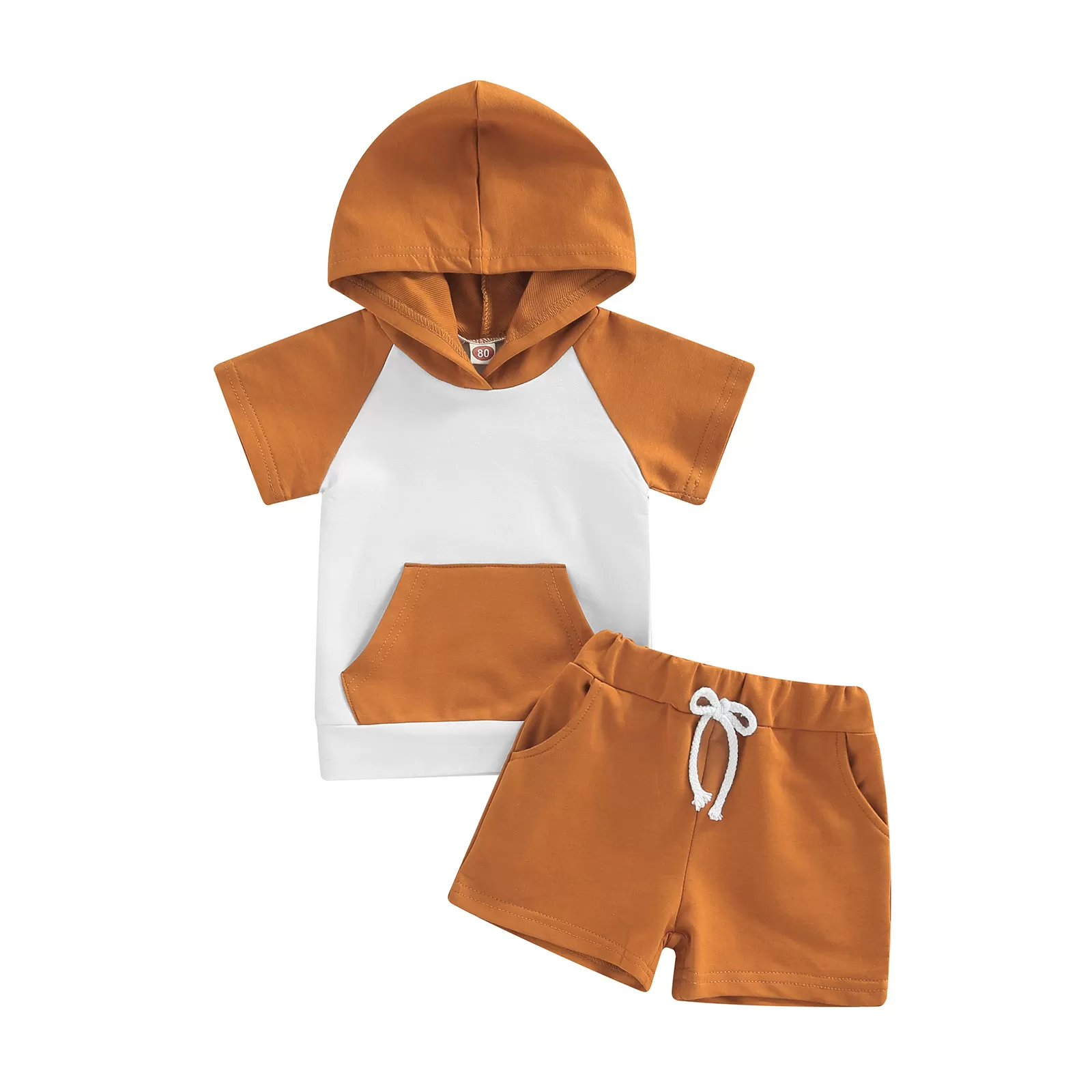 Eco-Friendly Organic Baby Hoodie – Subtle Pocket Design