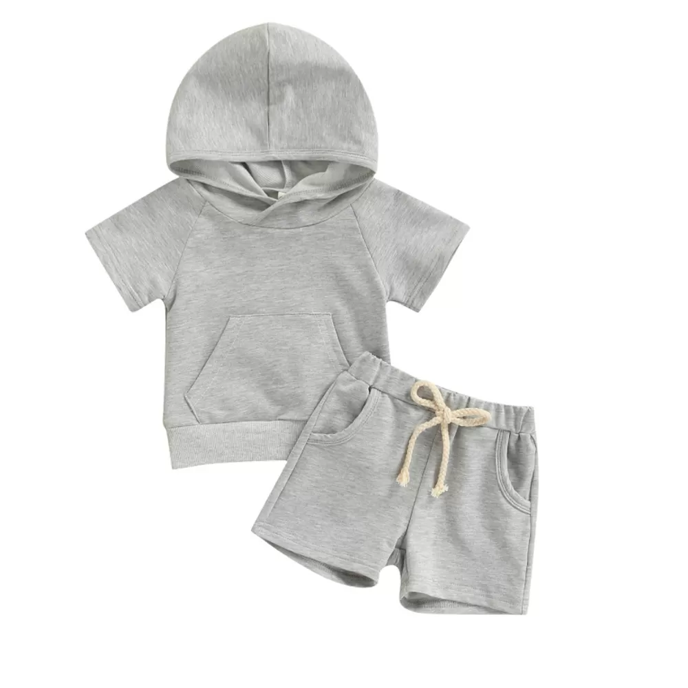 Eco-Friendly Organic Baby Hoodie – Subtle Pocket Design