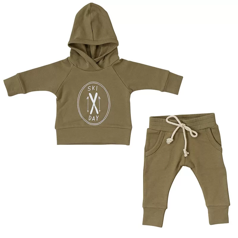 Customizable Baby Hoodie Set – Personalized Prints