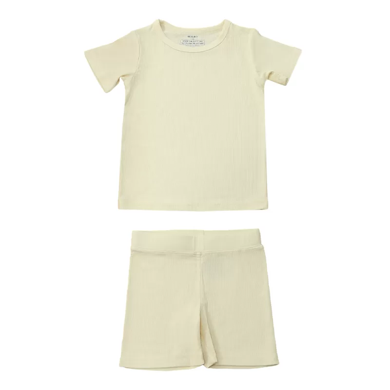 Multi-Purpose Bamboo Baby Pajamas Set – Short Style + Customization