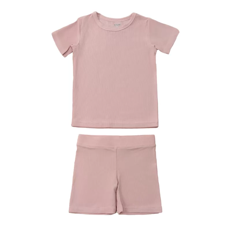 Multi-Purpose Bamboo Baby Pajamas Set – Short Style + Customization