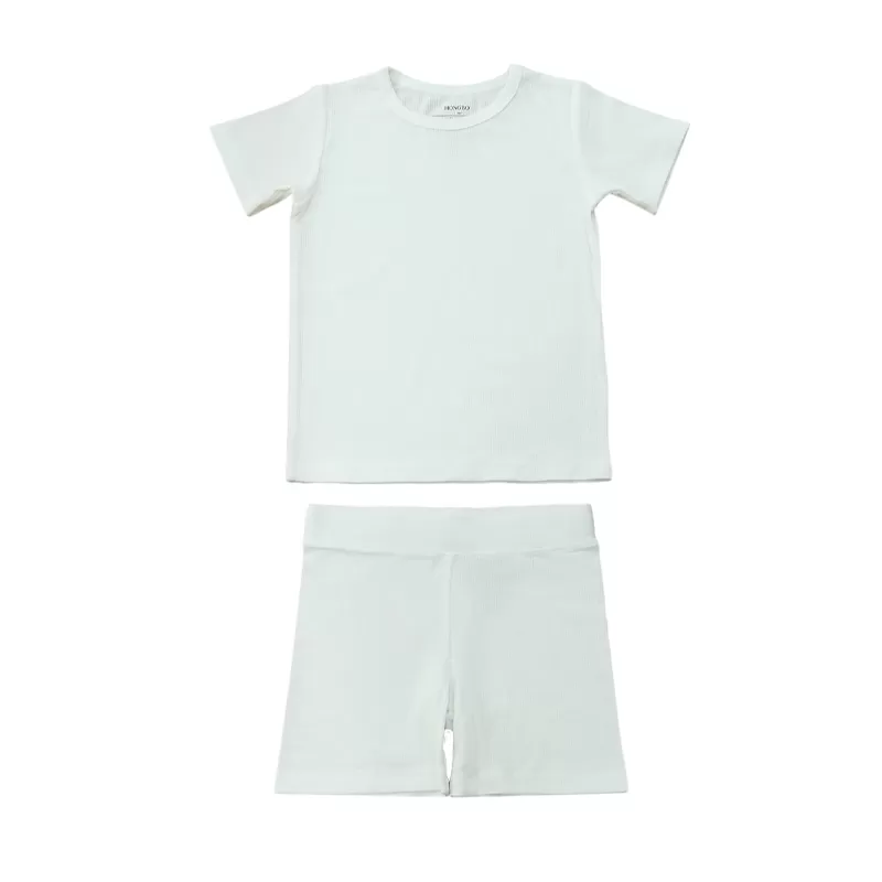 Multi-Purpose Bamboo Baby Pajamas Set – Short Style + Customization
