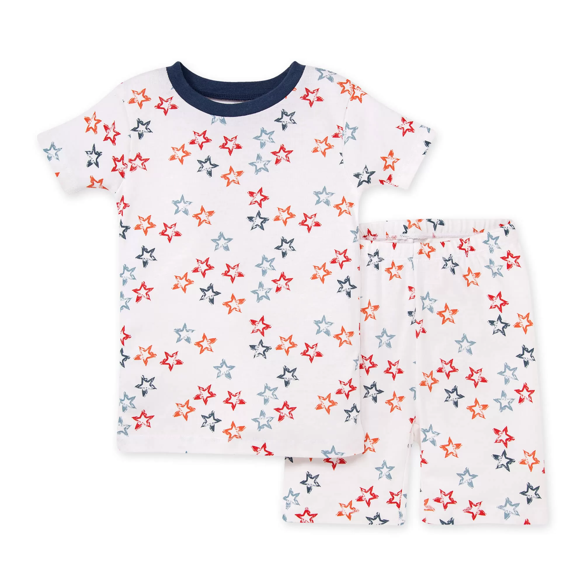 Summer Cool Baby Pajamas Set – Short Sleeve & Shorts