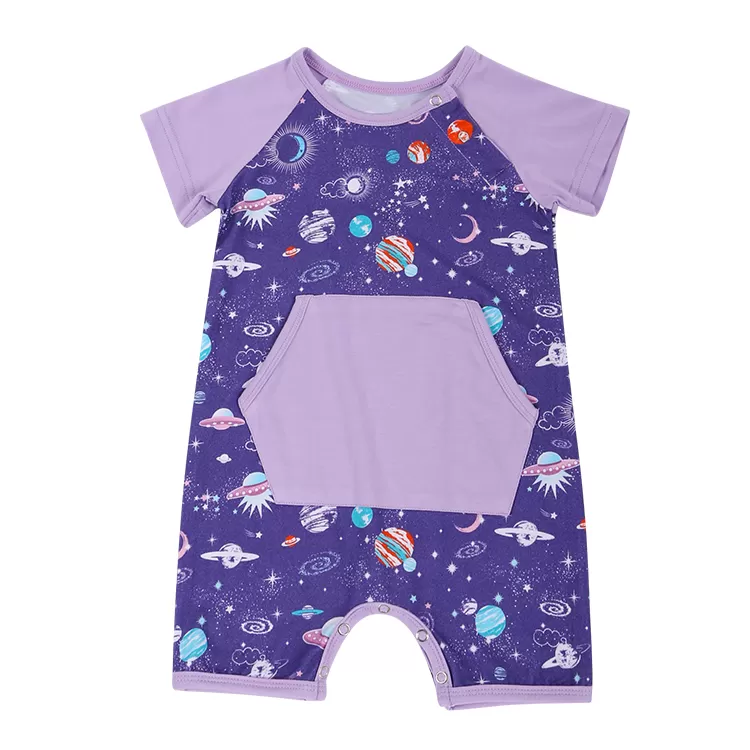 Baby Romper – Snap-Closure Breezy Shorts