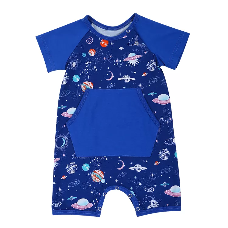 Baby Romper – Snap-Closure Breezy Shorts