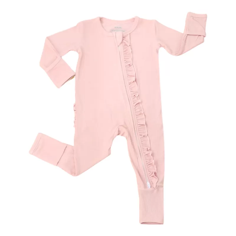 Baby Romper – Ruffled Back & Windproof Design