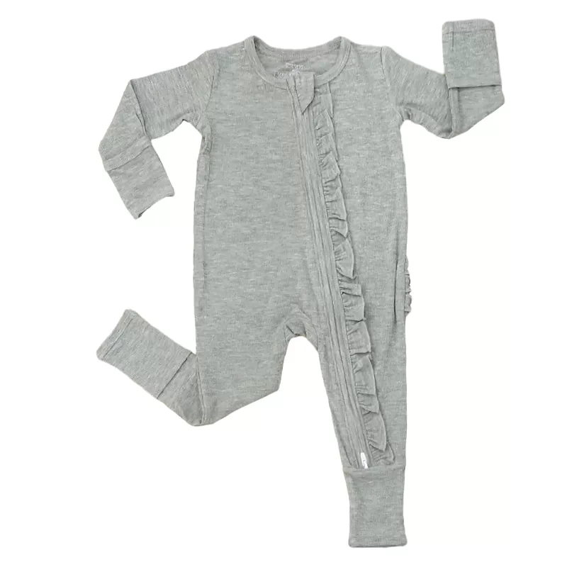 Baby Romper – Ruffled Back & Windproof Design