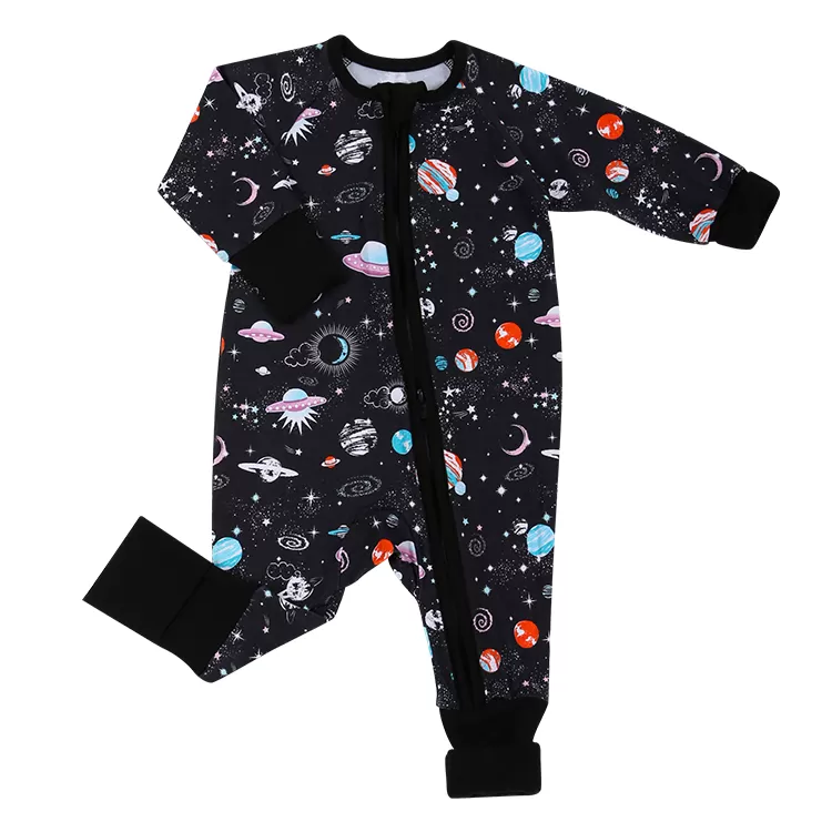 Baby Romper – YKK Dual-Zip Protection & All-Season Wear