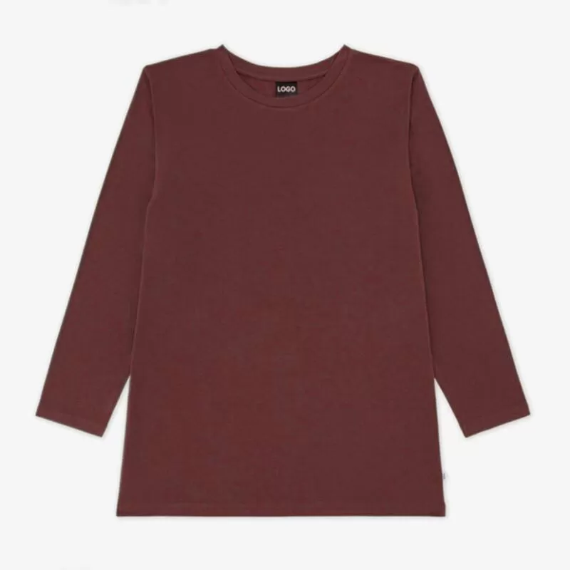 Oversized Solid-Color Family Matching Outfit