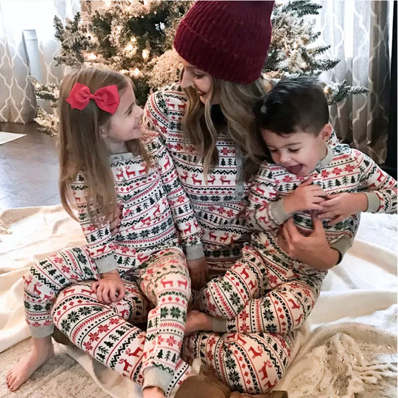 Festive Holiday Family Matching Outfit