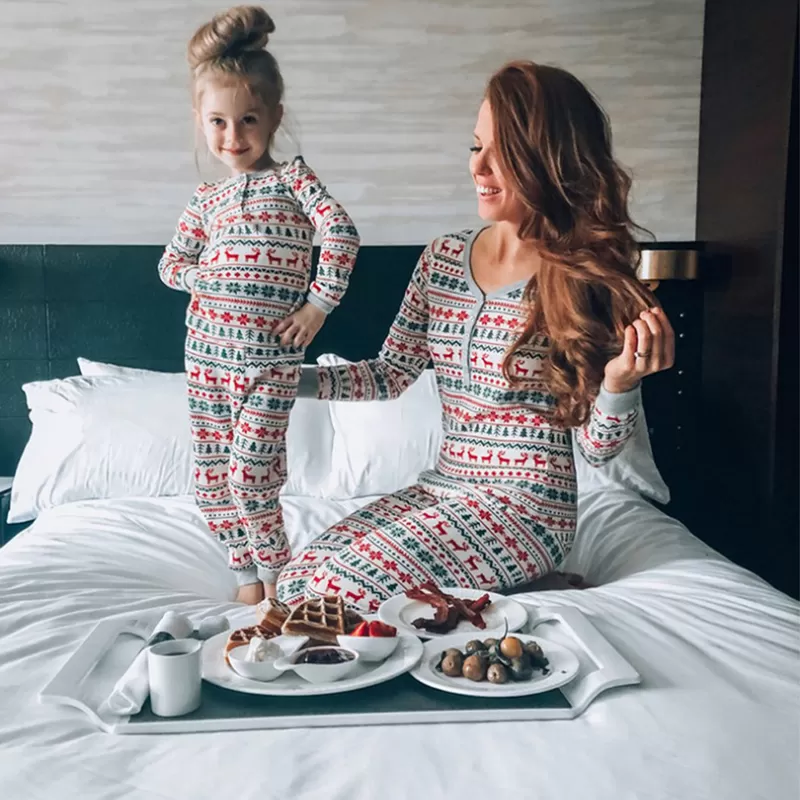Festive Holiday Family Matching Outfit
