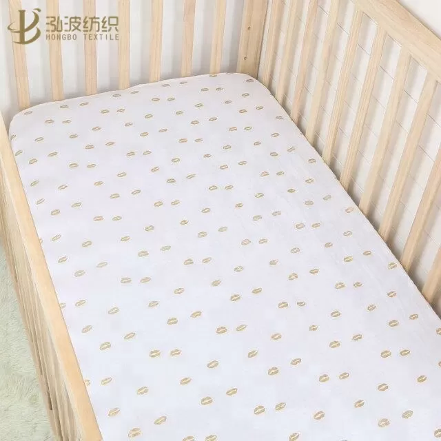 Blossom Breeze Organic Baby Bed Sheet