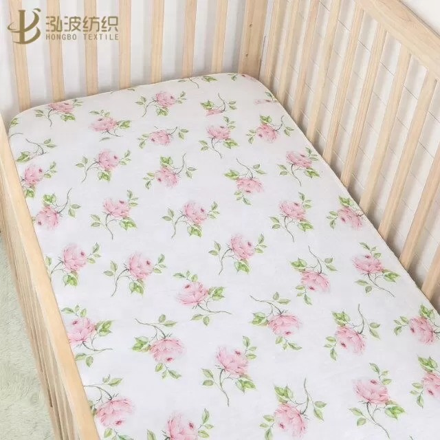 Blossom Breeze Organic Baby Bed Sheet
