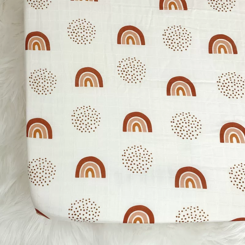 Sunset Safari Cuddle Baby Bed Sheet