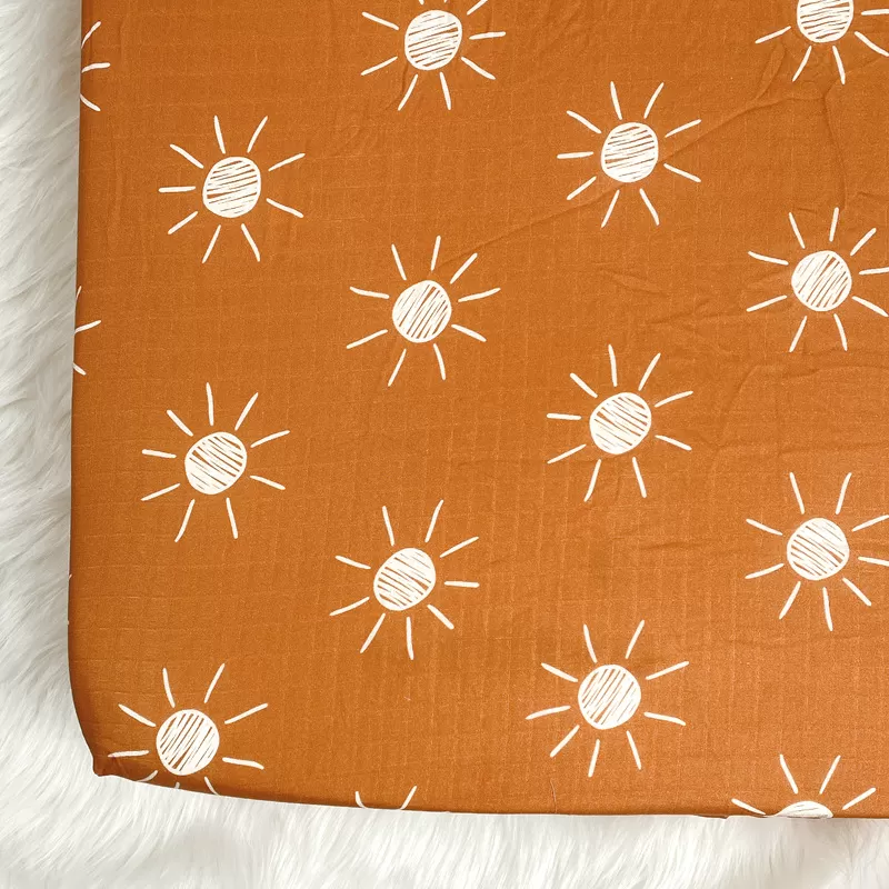 Sunset Safari Cuddle Baby Bed Sheet