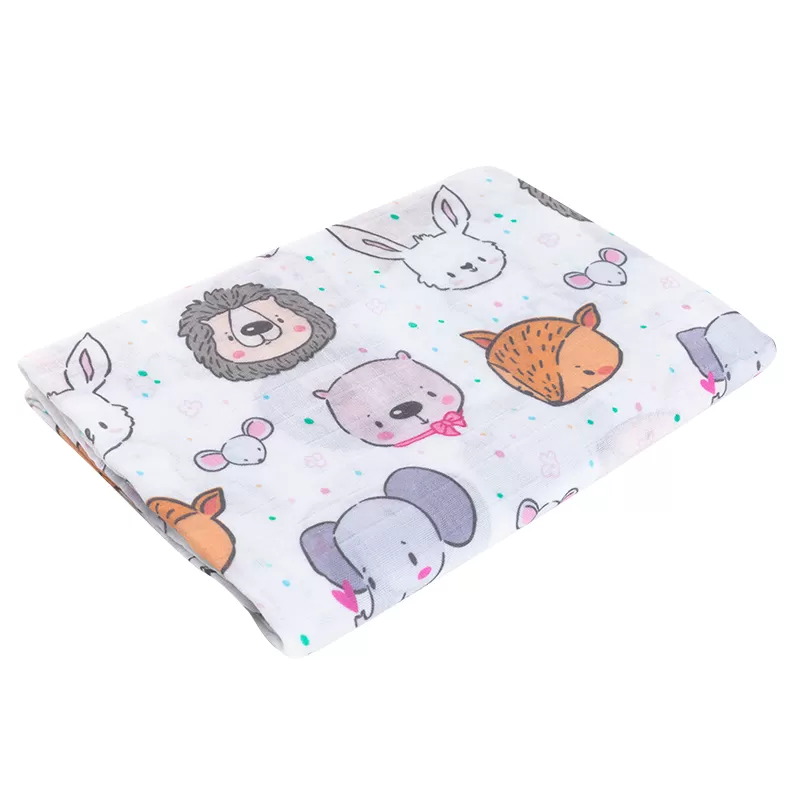 Customizable Muslin Baby Blanket