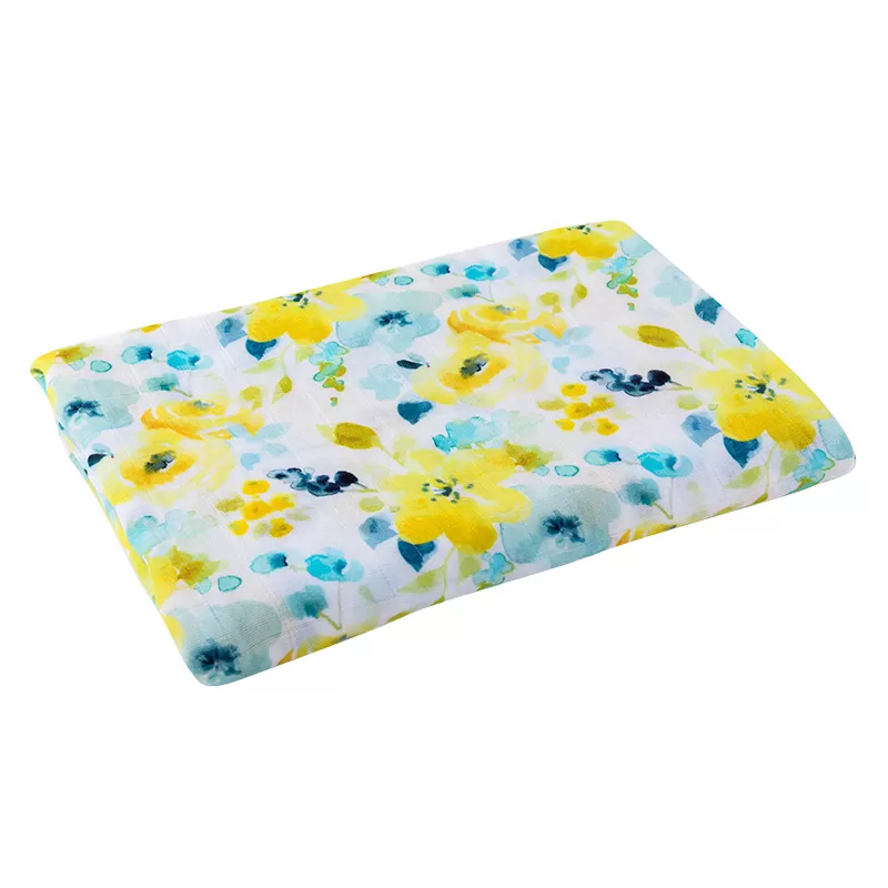 Customizable Muslin Baby Blanket