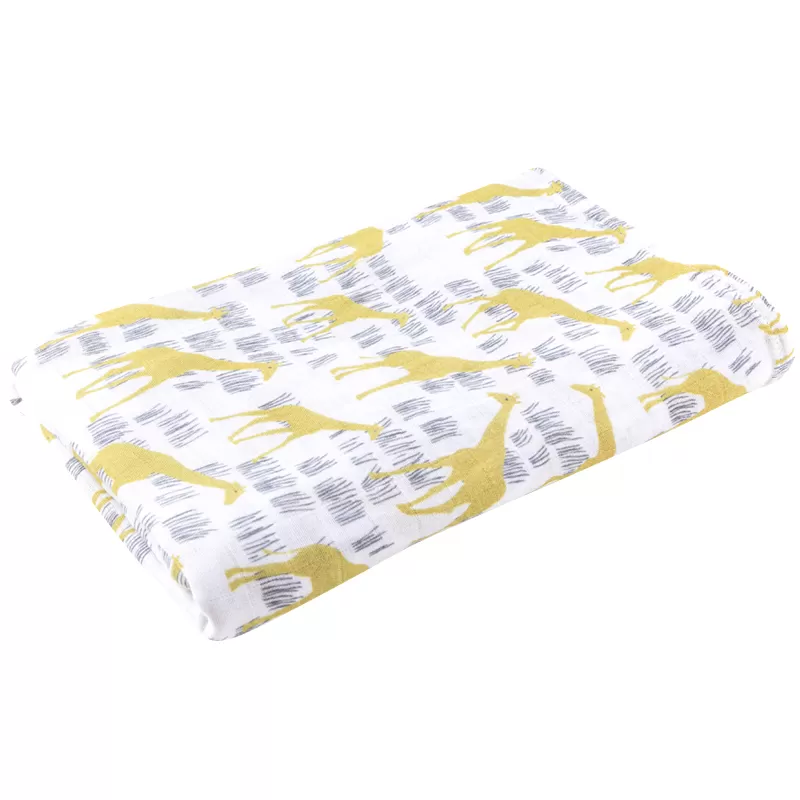 Customizable Muslin Baby Blanket