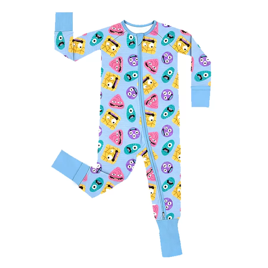 Baby Romper-Jumpsuit-95%Bamboo-5%Spandex-Fabric