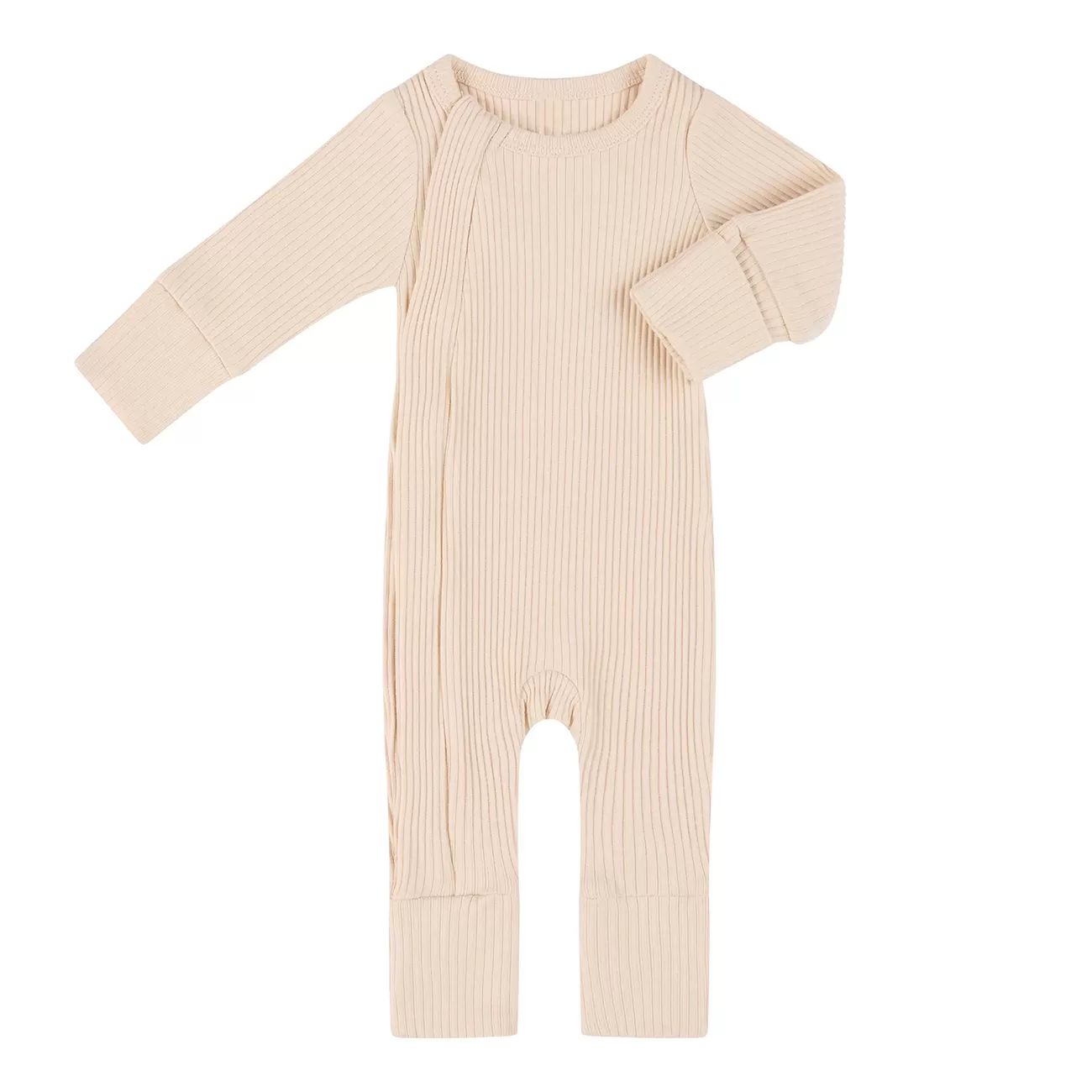 Baby Romper Zipper Ribbed Baby Clothes For Newborn 1-12 Month