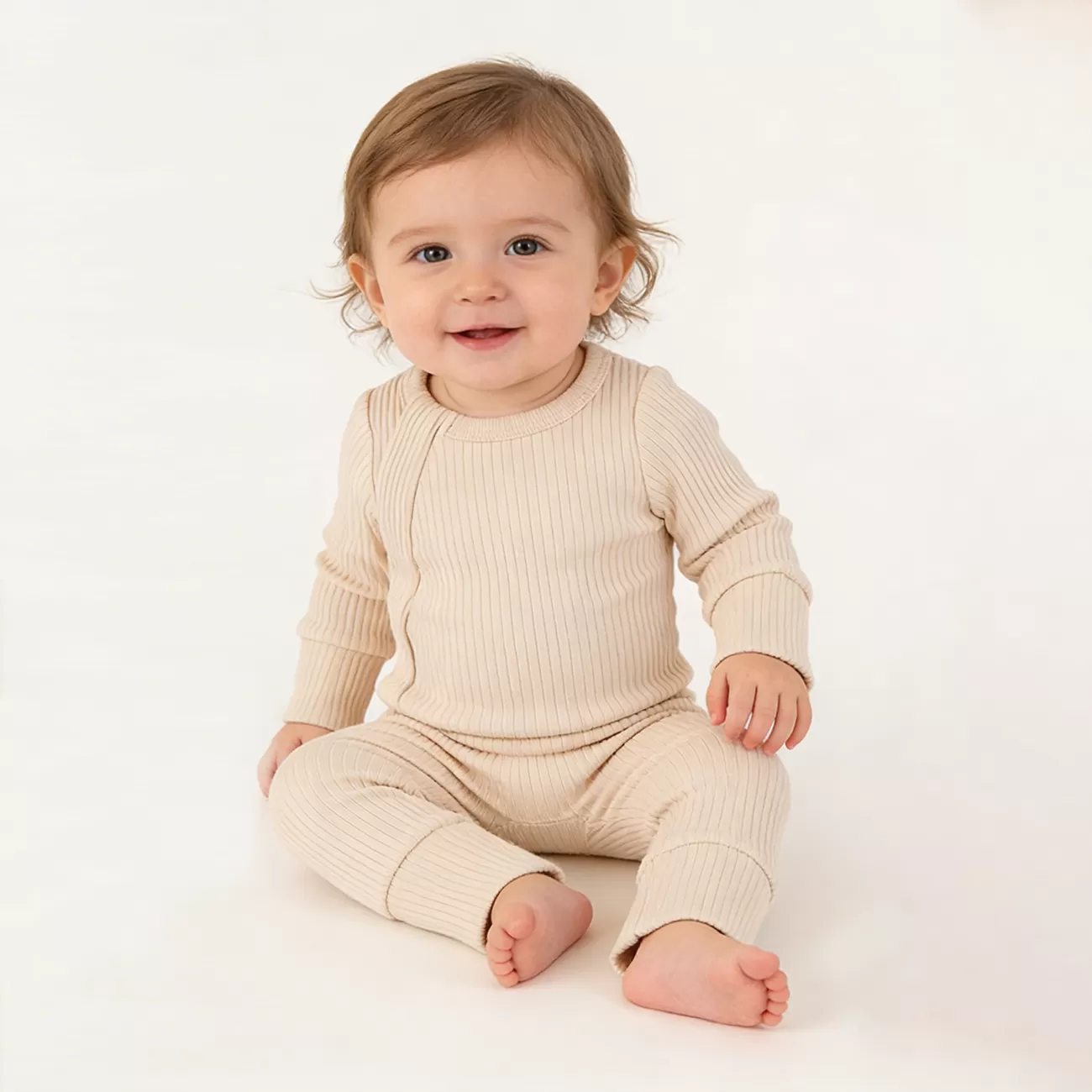 Baby Romper Zipper Ribbed Baby Clothes For Newborn 1-12 Month