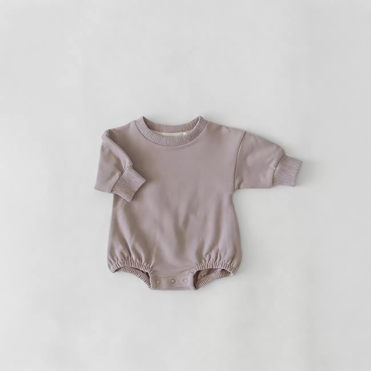 New Born Baby Onesies Bamboo Pajamas Jumper Long Sleeved Bubble Romper