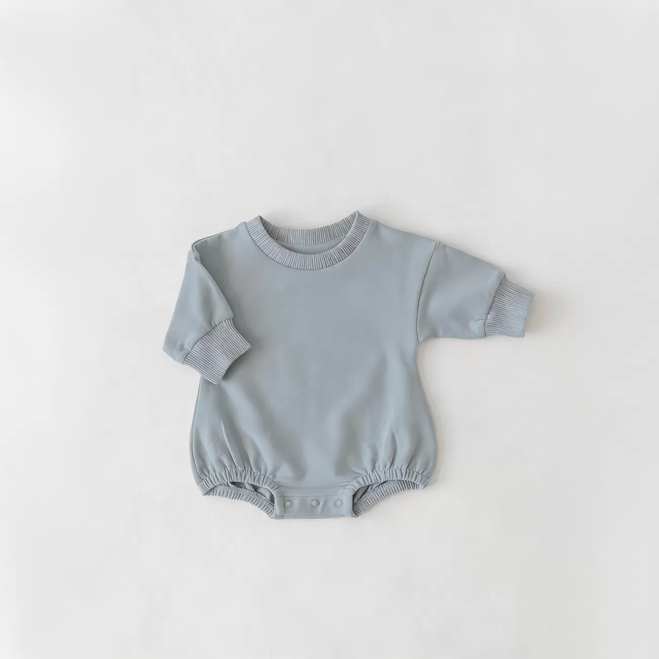 New Born Baby Onesies Bamboo Pajamas Jumper Long Sleeved Bubble Romper