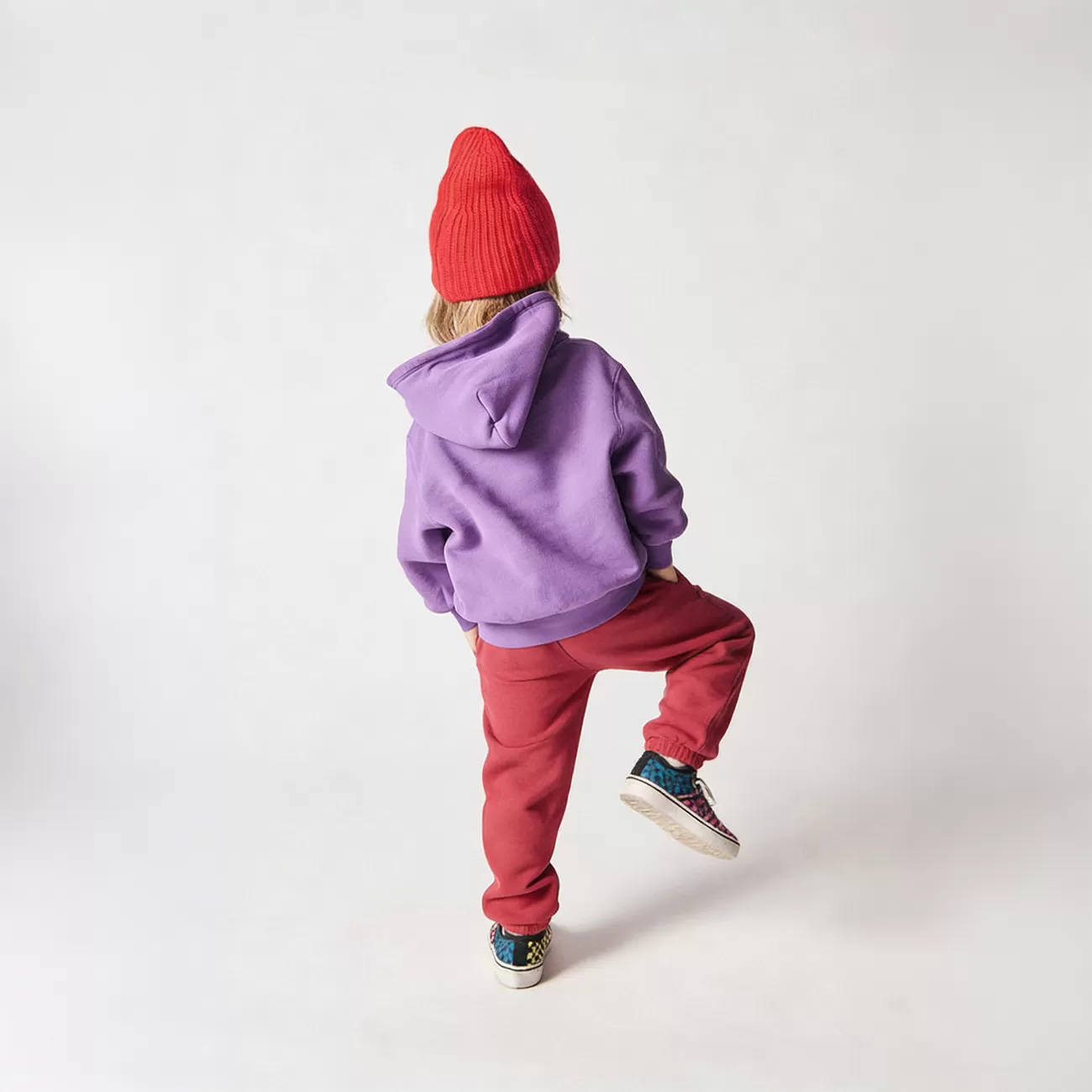 Custom Kid Sweatshirt With Hood Plain Color Kid Hoodie