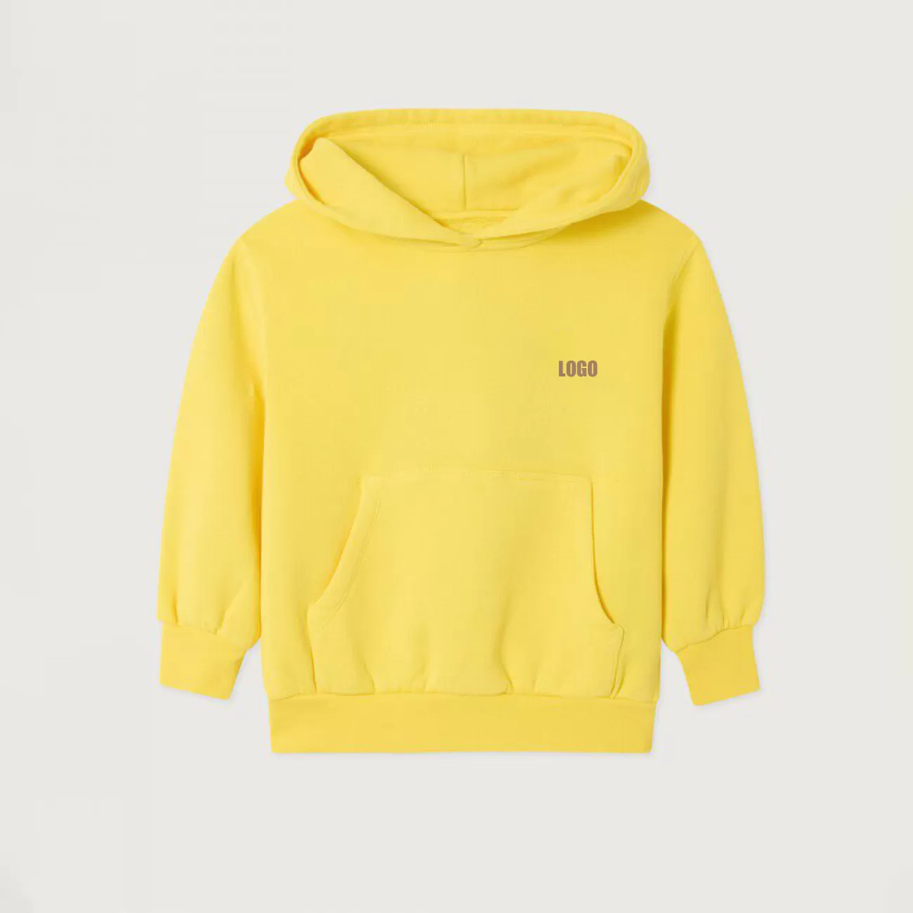 Custom Kid Sweatshirt With Hood Plain Color Kid Hoodie