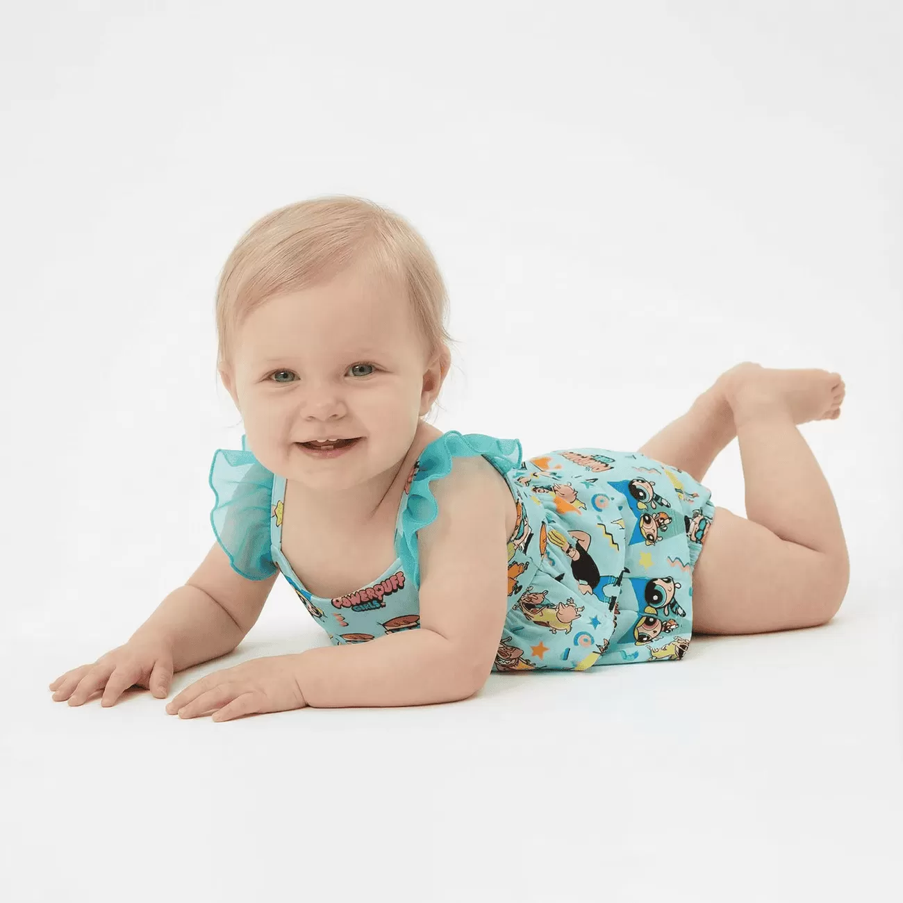 Baby Clothes Boy Girls Onesie Ruffle Sleeve for 0-24M