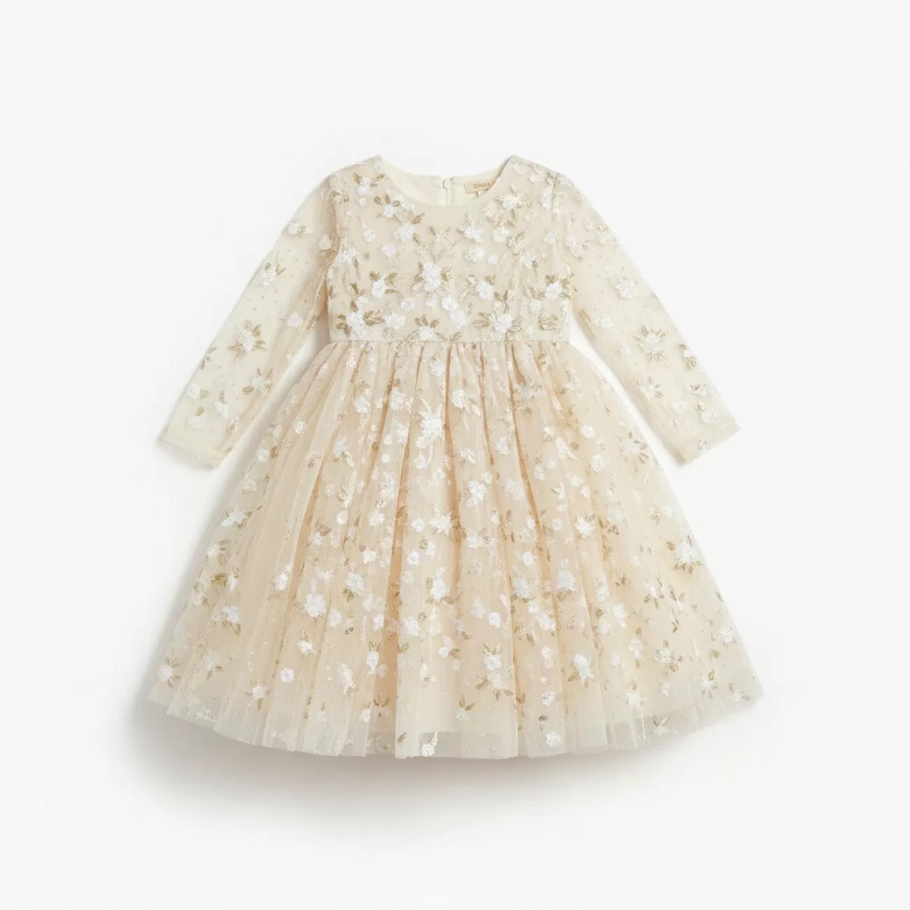 Custom Girl Princess Dress Long Sleeved For 3-14 Years