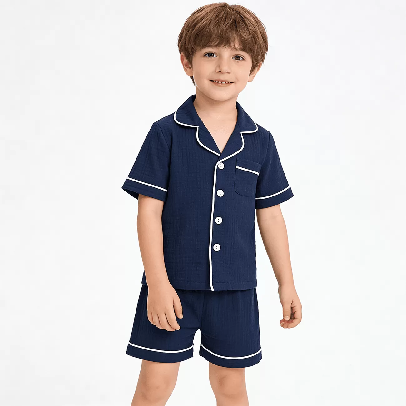 Custom Kid pajamas Sets Children Sleepwear 100% Cotton Pjs For Teenagers