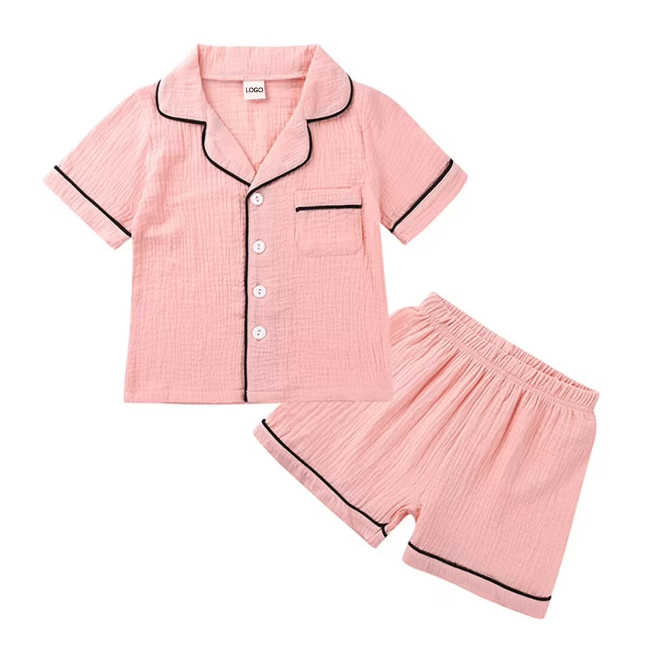 Custom Kid pajamas Sets Children Sleepwear 100% Cotton Pjs For Teenagers