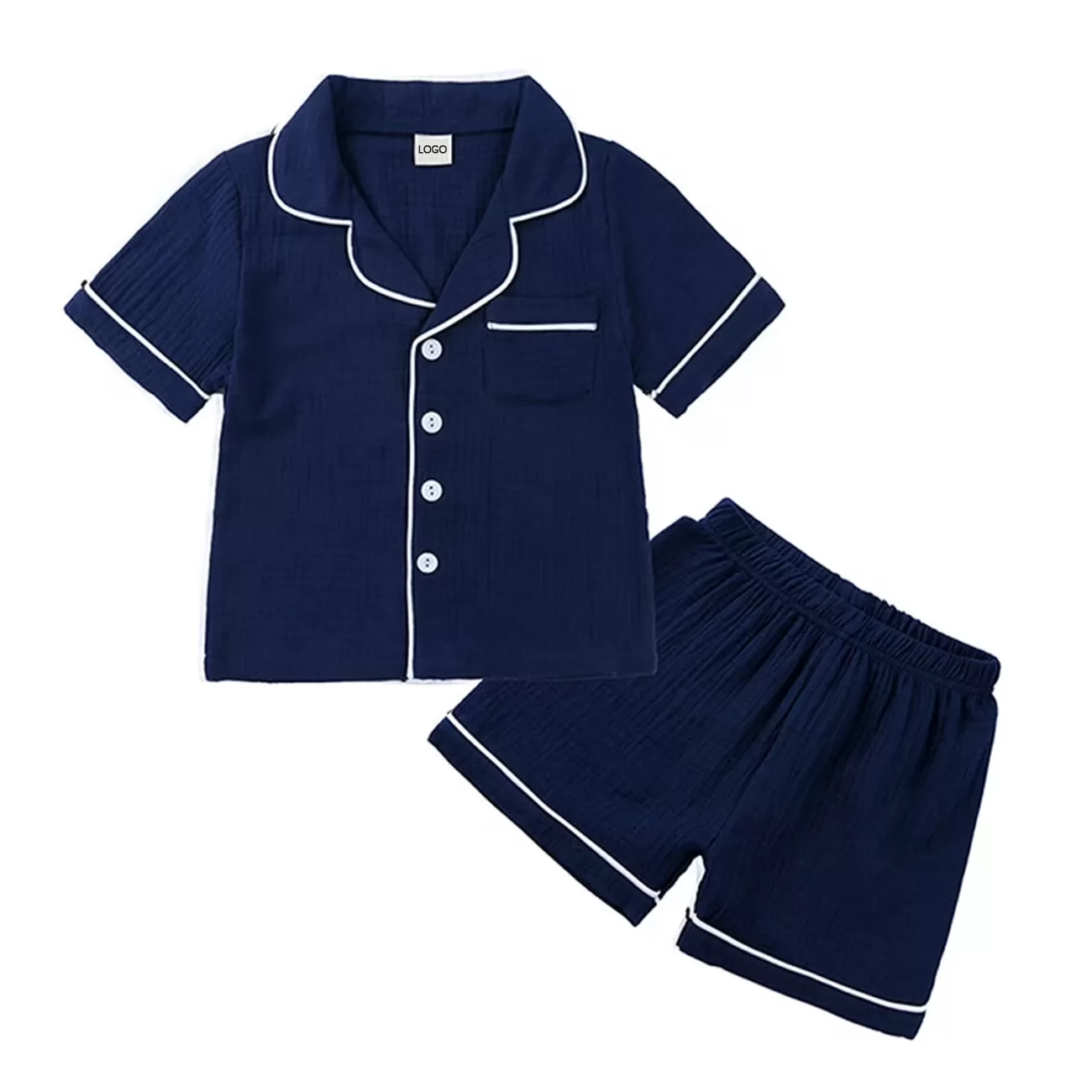 Custom Kid pajamas Sets Children Sleepwear 100% Cotton Pjs For Teenagers