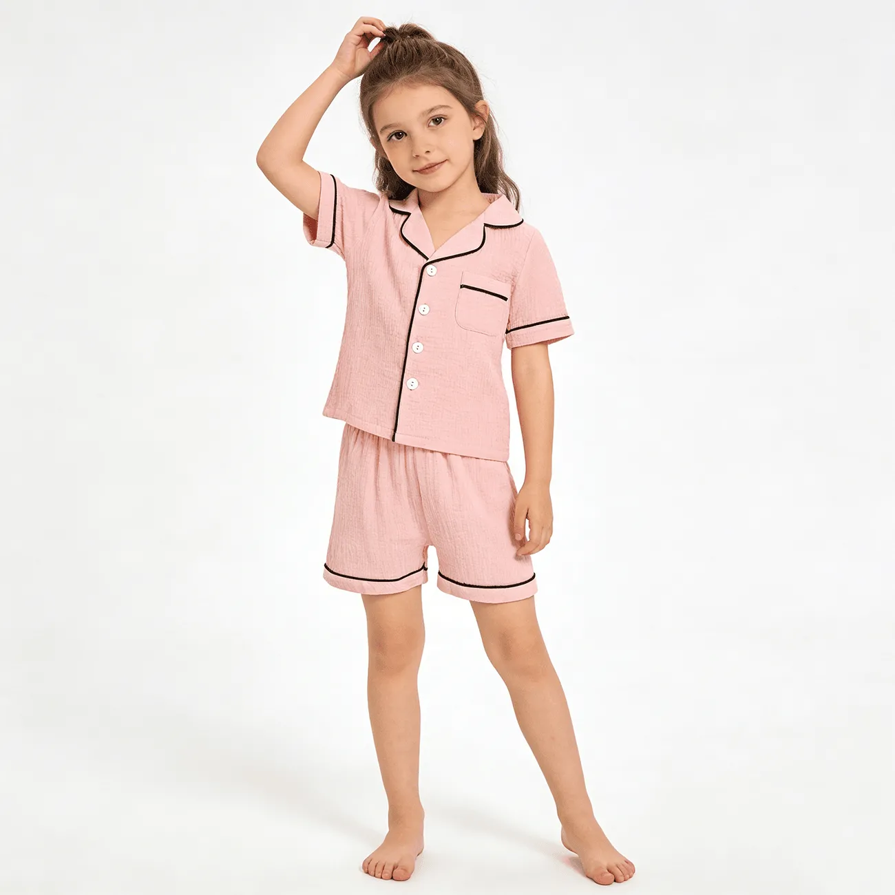 Custom Kid pajamas Sets Children Sleepwear 100% Cotton Pjs For Teenagers