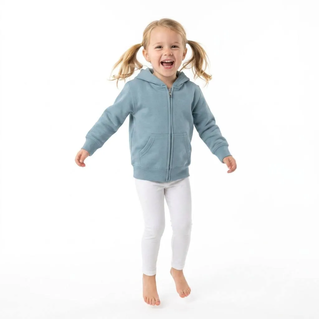 Custom Kid Hoodie Sets Zipper Sweatshirts With Hoodie