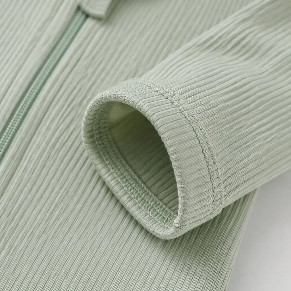 Custom Bamboo Footie Romper Wholesale | 100pcs Low MOQ | OEM/ODM Organic Baby Clothes Manufacturer