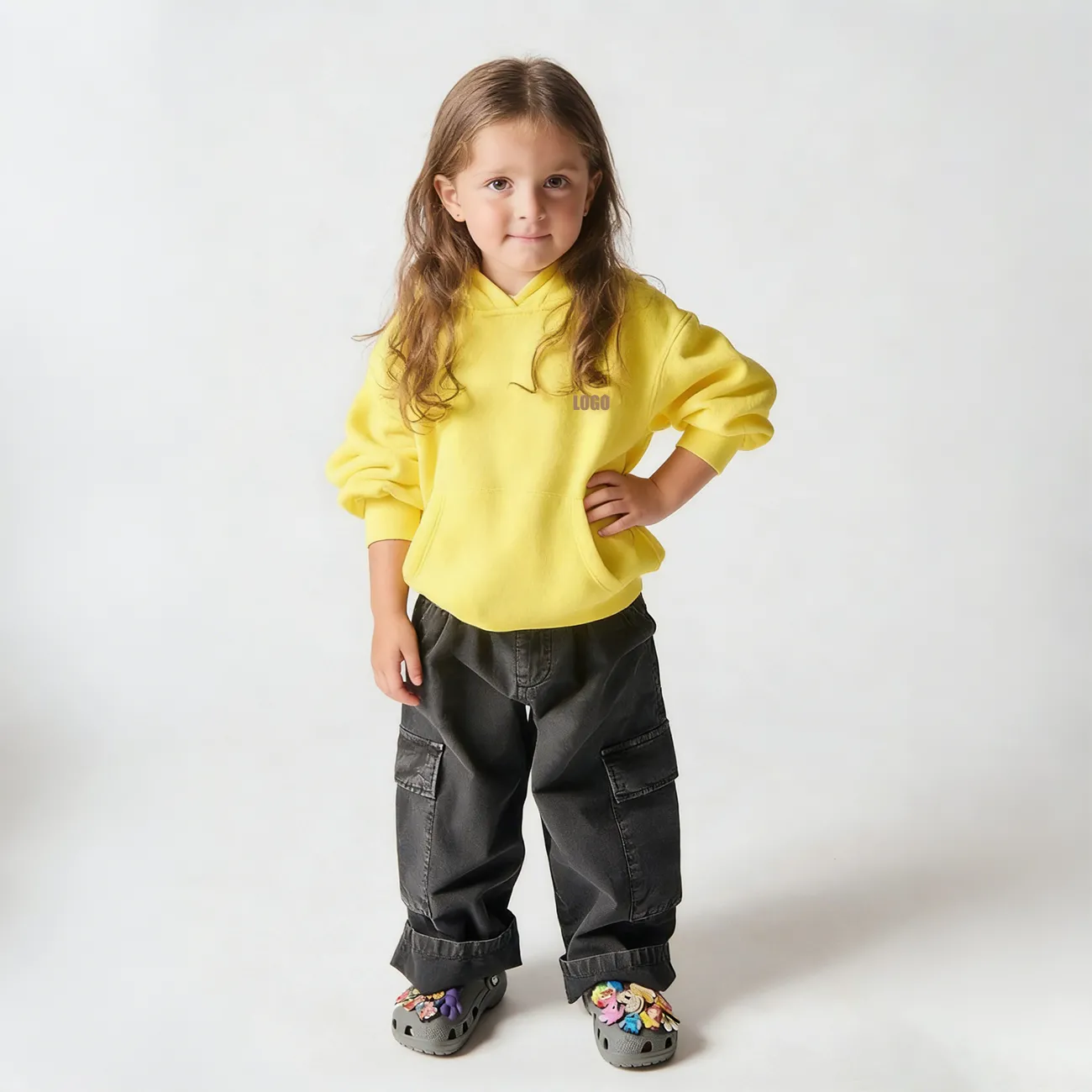 kid sweatshirt with hooded