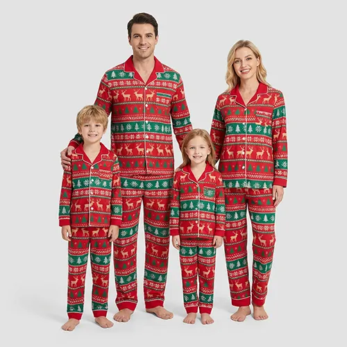 A Coordinated Family Sleepwear Collection