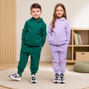 A Coordinated Kids' Hoodie Set for Your Brand